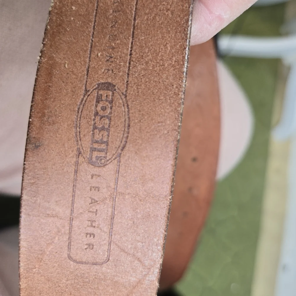 Fossil embossed brown
